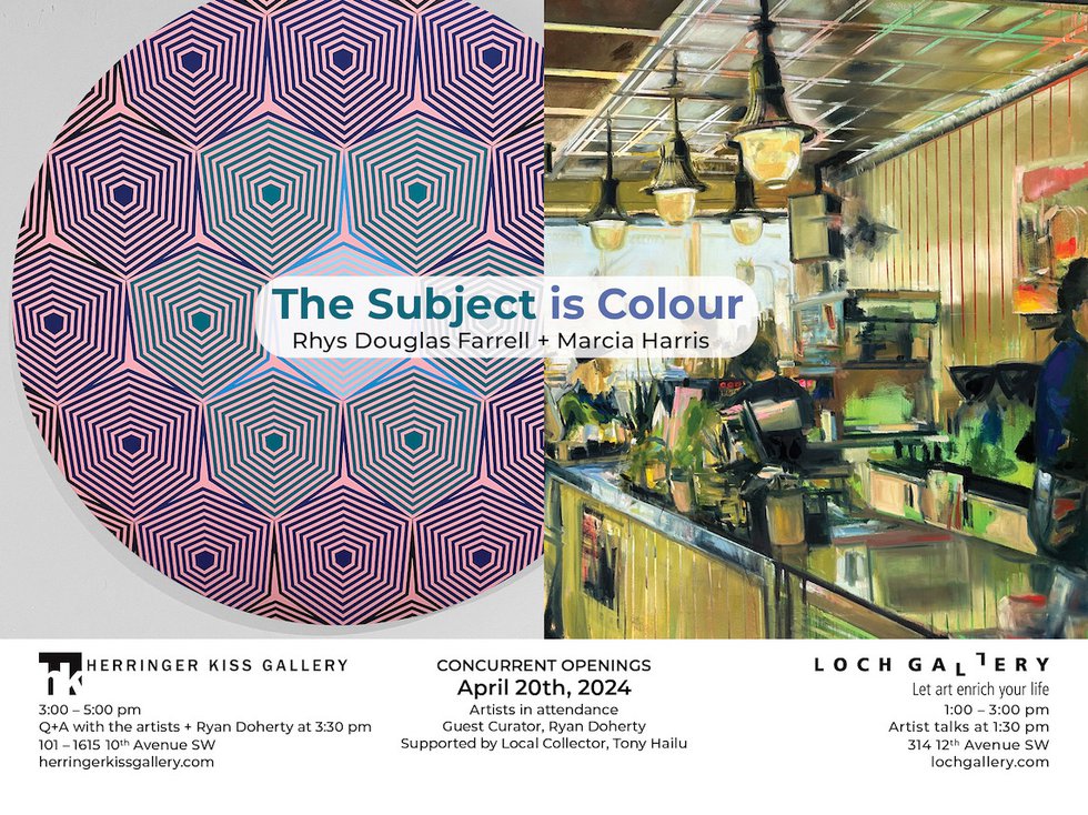 Rhys Douglas Farrell &amp; Marcia Harris, “The Subject is Colour,” 2024
