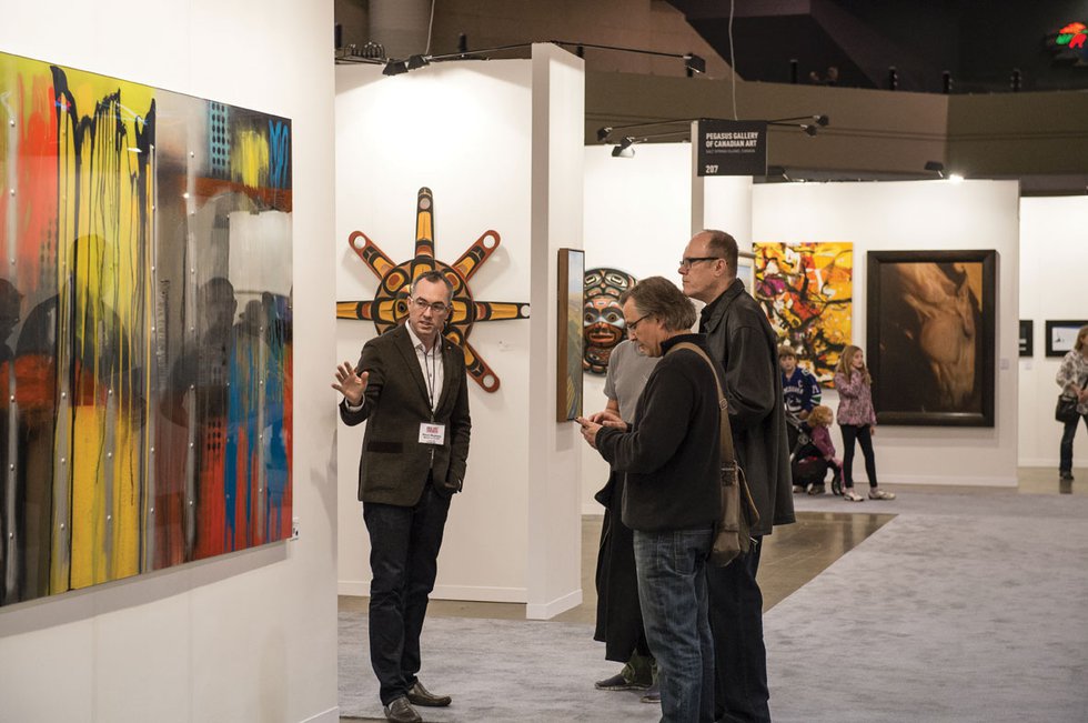 "Shaun Mayberry of Mayberry Fine Art speaks with collectors"