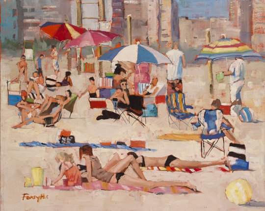 Graham Forsythe "Beach Sprawl"