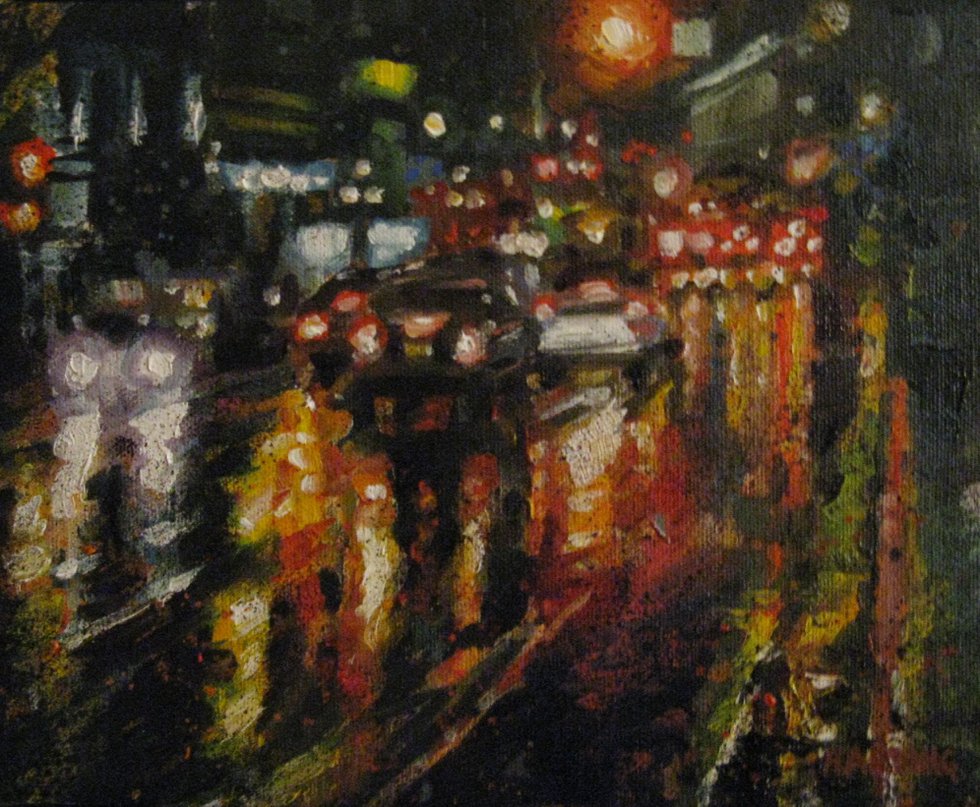 Stephanie Harding, "night traffic"