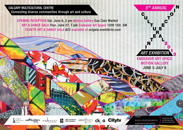 Poster for "Cultural Intersection" Exhibition