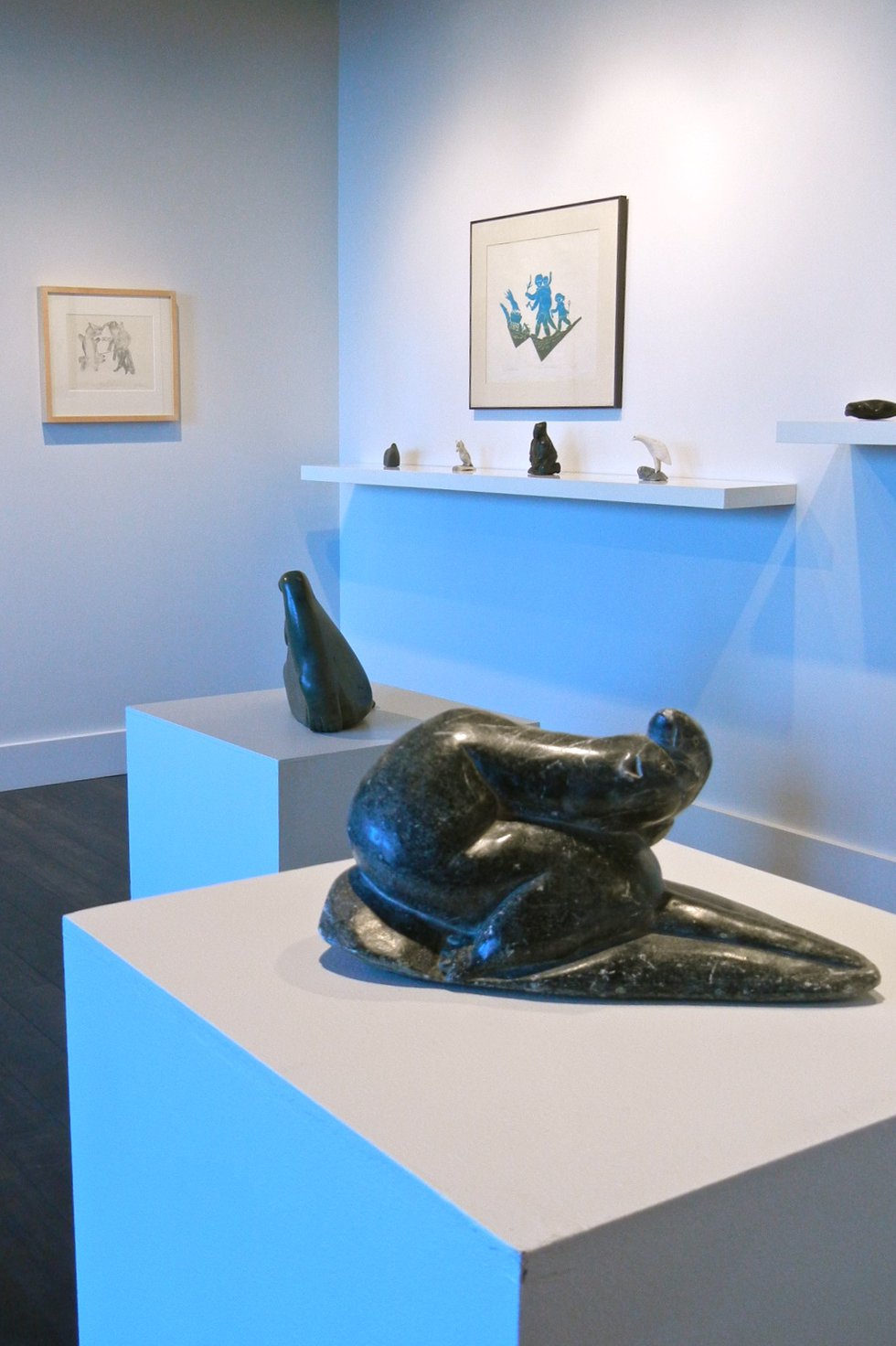 "Inuit Art: Stone Carvings &amp; Prints from 1960s to 80s"