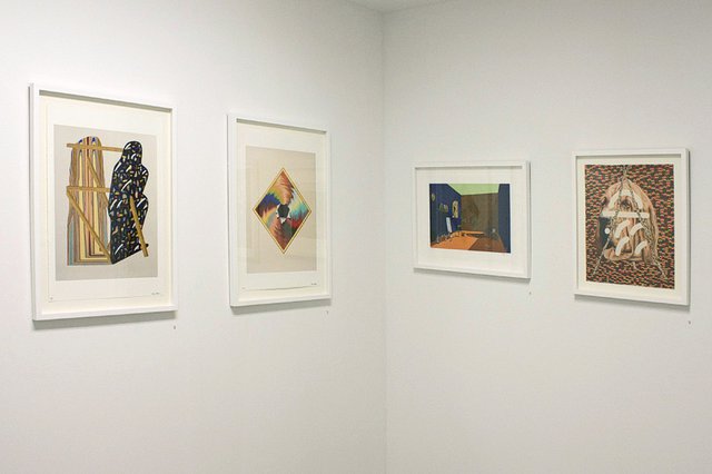 "Paper Trail" Group exhibition, installation view