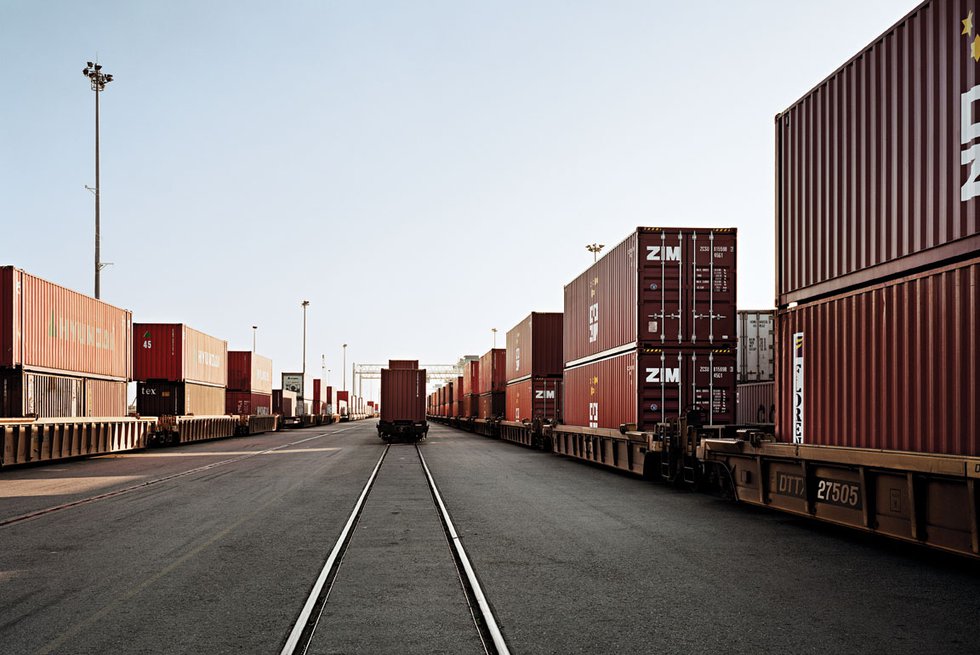 "Container Ports #5, Delta Port, Vancouver, British Columbia"