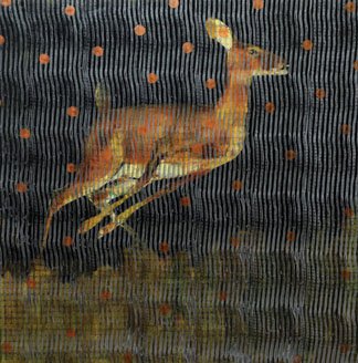 "Animal Painting #013-0825 (deer)"