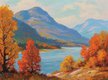 "Mountain Landscape, Autumn"