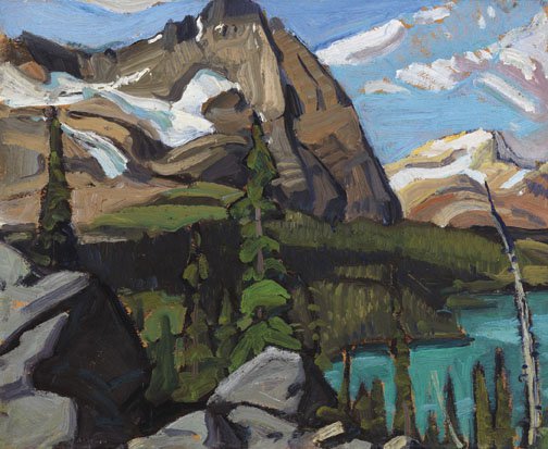 Arthur Lismer "Canadian Rockies"