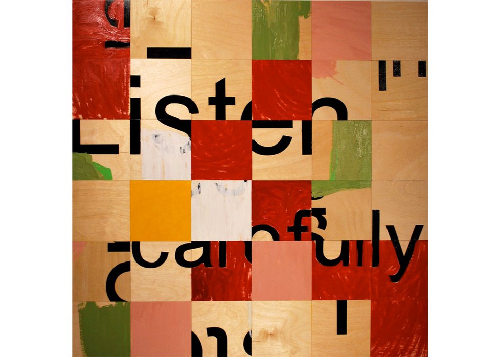 Amy Modahl, "disOrder, Listen Carefully," 2013