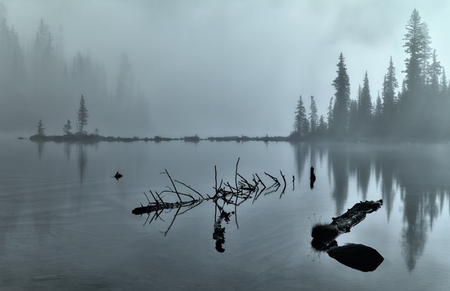 Hiro Kobayashi "Lake O'Hara Mist"