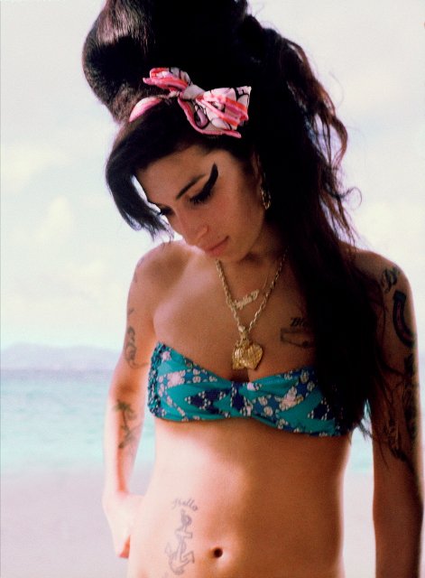 "Amy Winehouse, Mustique"