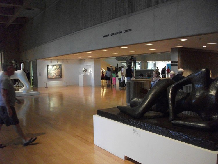 Palm Springs Art Museum Foyer (Moore Sculpture)