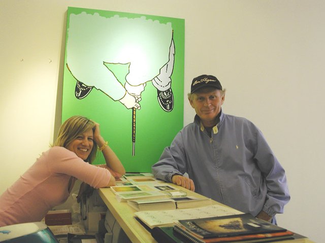 Jennifer Kostuik with Bill McCarroll