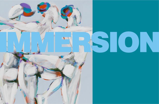 "Immersion" exhibition poster