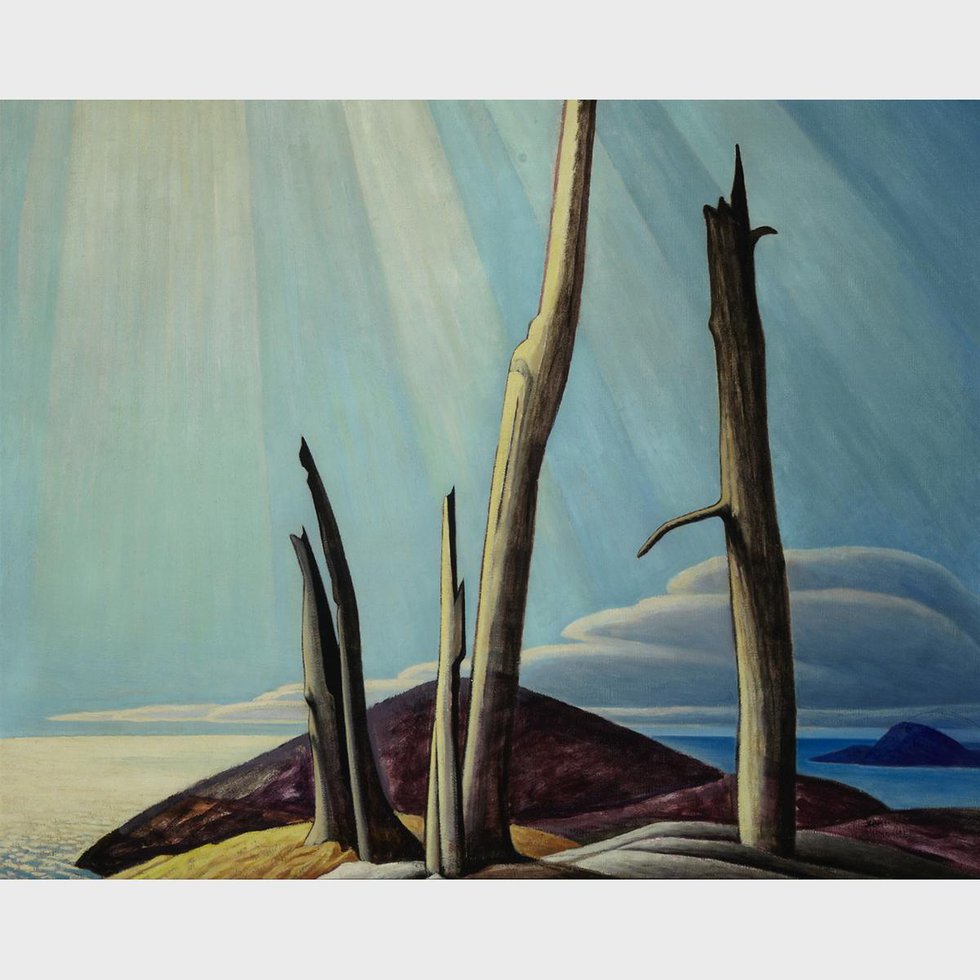 Lawren Stewart Harris "Lake Superior Painting"
