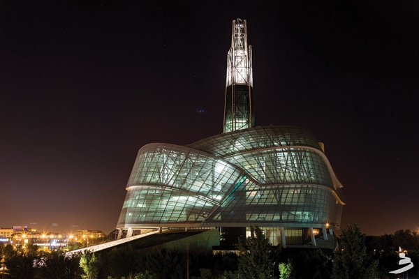 The Canadian Museum for Human Rights. (photo by Aaron Cohen)