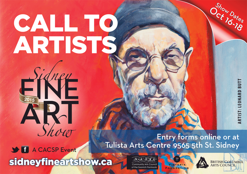 Sidney Fine Art Show - October 16 - 18, 2015