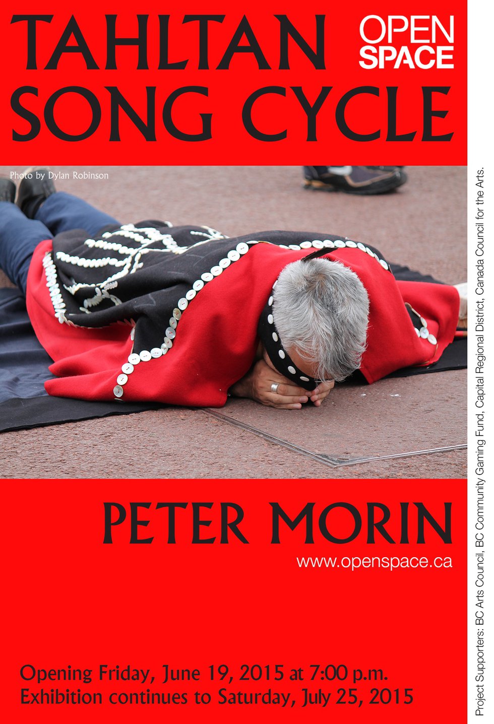 "Tahltan Song Cycles" show poster