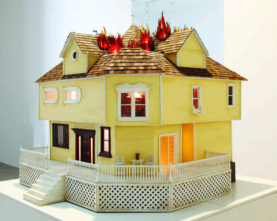 Sarah Anne Johnson, "House on Fire", 2009