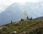 "Weather Observatory, Abbot Ridge, Glacier National Park, BC 12:35" 
