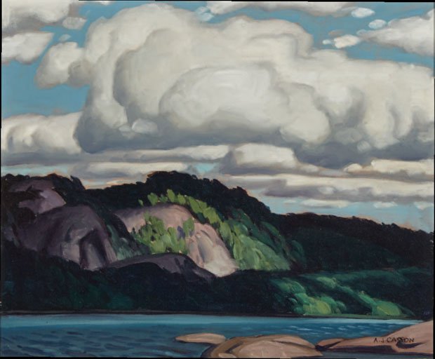 ALFRED JOSEPH CASSON "LAKE OF TWO RIVERS, ALGONQUIN PARK, ONTARIO"