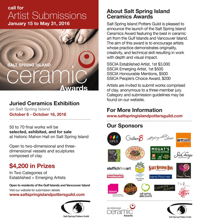 Ceramics Award Social Media Flyer