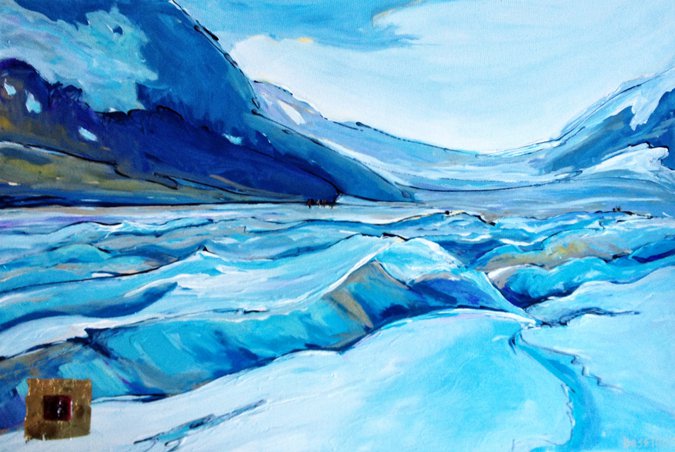 Lyse Deselliers, "Glacier I"