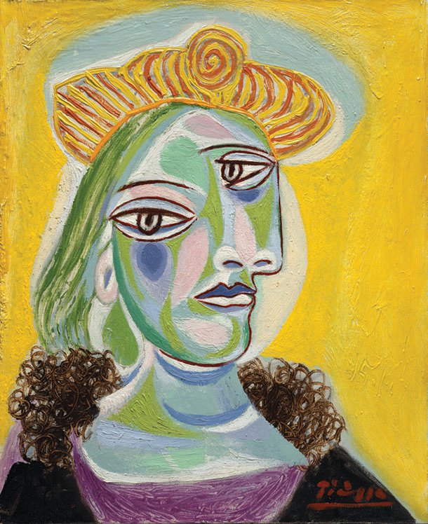 Pablo Picasso, "Bust of a Woman (Dora Maar)," 1938