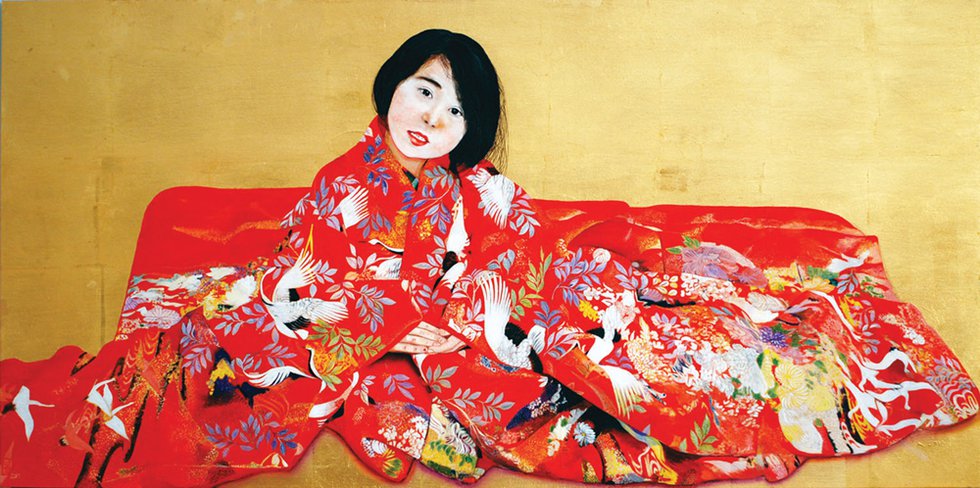 Kae Sasaki, "Red Burden," 2015