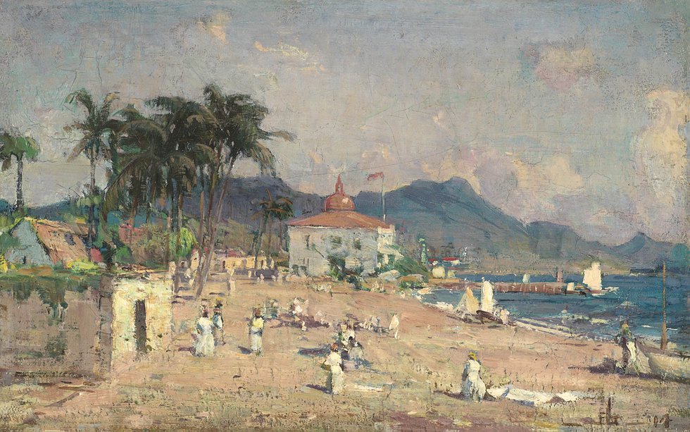 Franklin Brownell Peleg (Canadian 1857-1946), "St. Kitts, British West Indies"