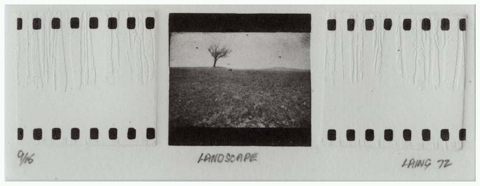 William Laing, "Landscape," 1973