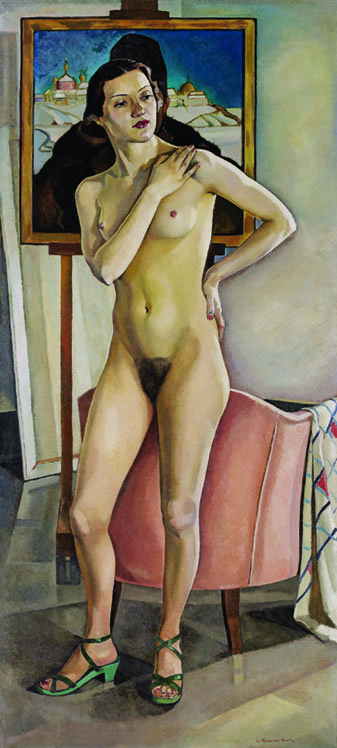 Lilias Torrance Newton (1896-1980), "Nude in the Studio," 1933