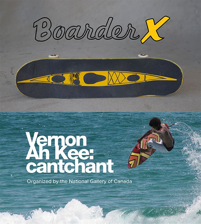 "Boarder X" and "Vernon Ah Kee: cantchant"