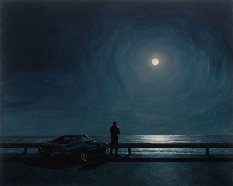 Tim Gardner, "Corvette Night Scene," 2016