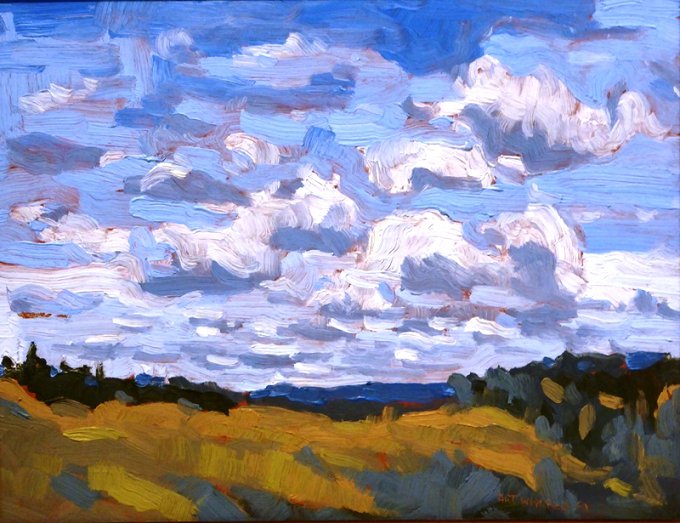 Art Whitehead, "Sky," 1989