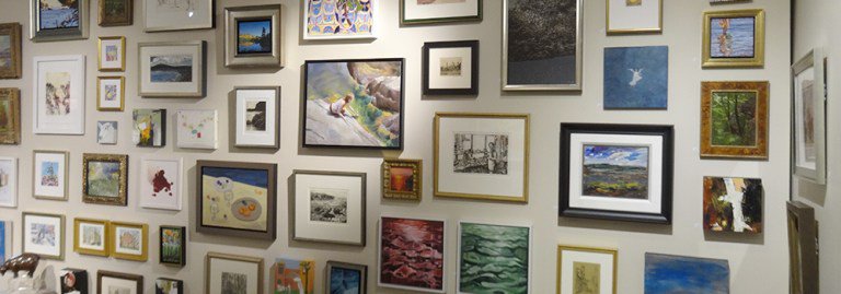 Annual Small Works Wall at Petley Jones Gallery