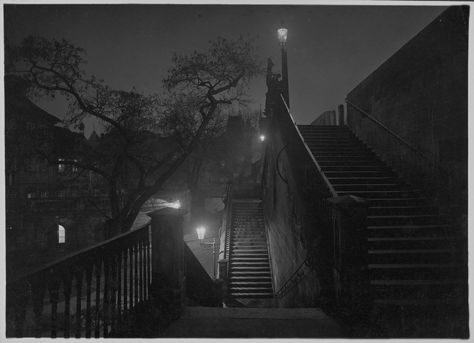 Josef Sudek. "Prague at Night," c. 1950–59