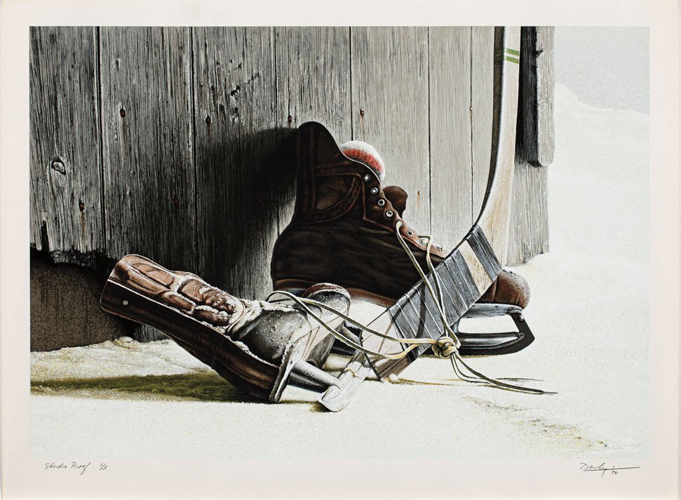 Ken Danby, "The Skates," 1972