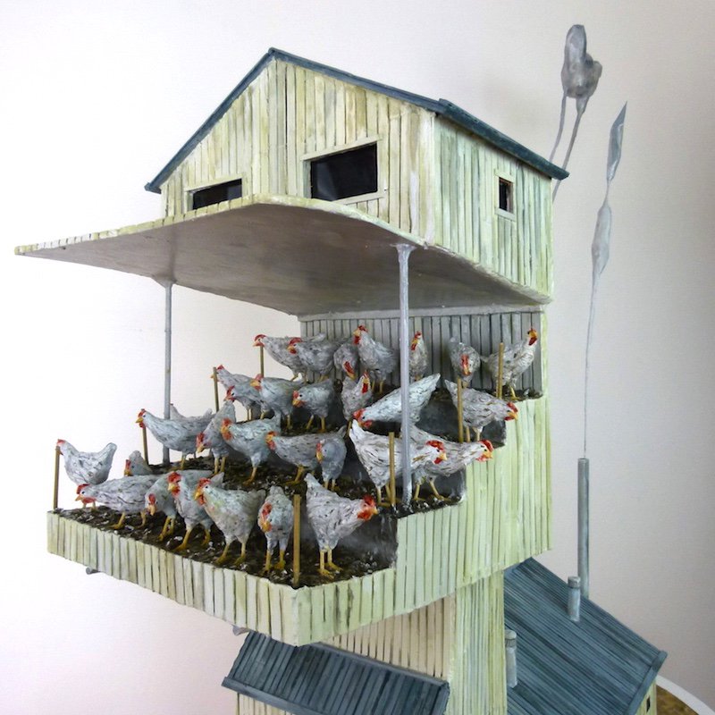 Jude Griebel, "Bird Factory," 2016