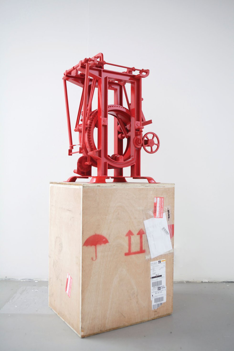 Tommy Ting, “Machine" (Iron Chink, invented in 1903, found at the Gulf of Georgia Cannery in Steveston, B.C., refabricated in Beijing), 2012