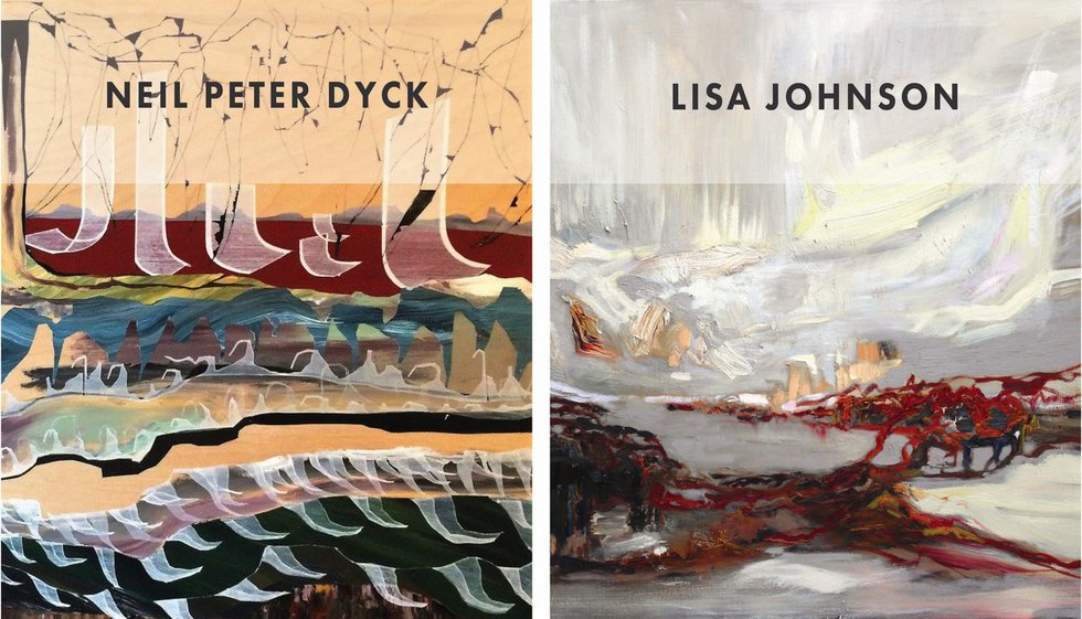 Left: Neil Peter Dyck, Under Rivers (Detail), 2016