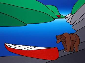 Jason Carter, ‘The Adventures Of The Curious Bear In The Red Canoe’