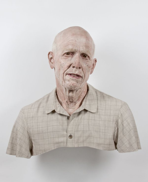 Evan Penny, "Old Self: Portrait of the Artist as He Will (Not) Be, Variation #4," 2011